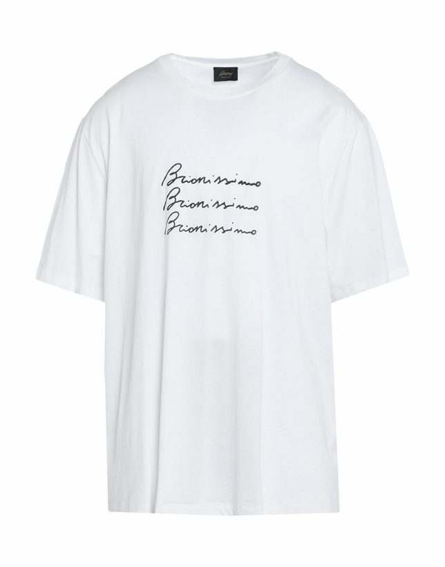 Photo: Brioni Mens T-shirt in White
