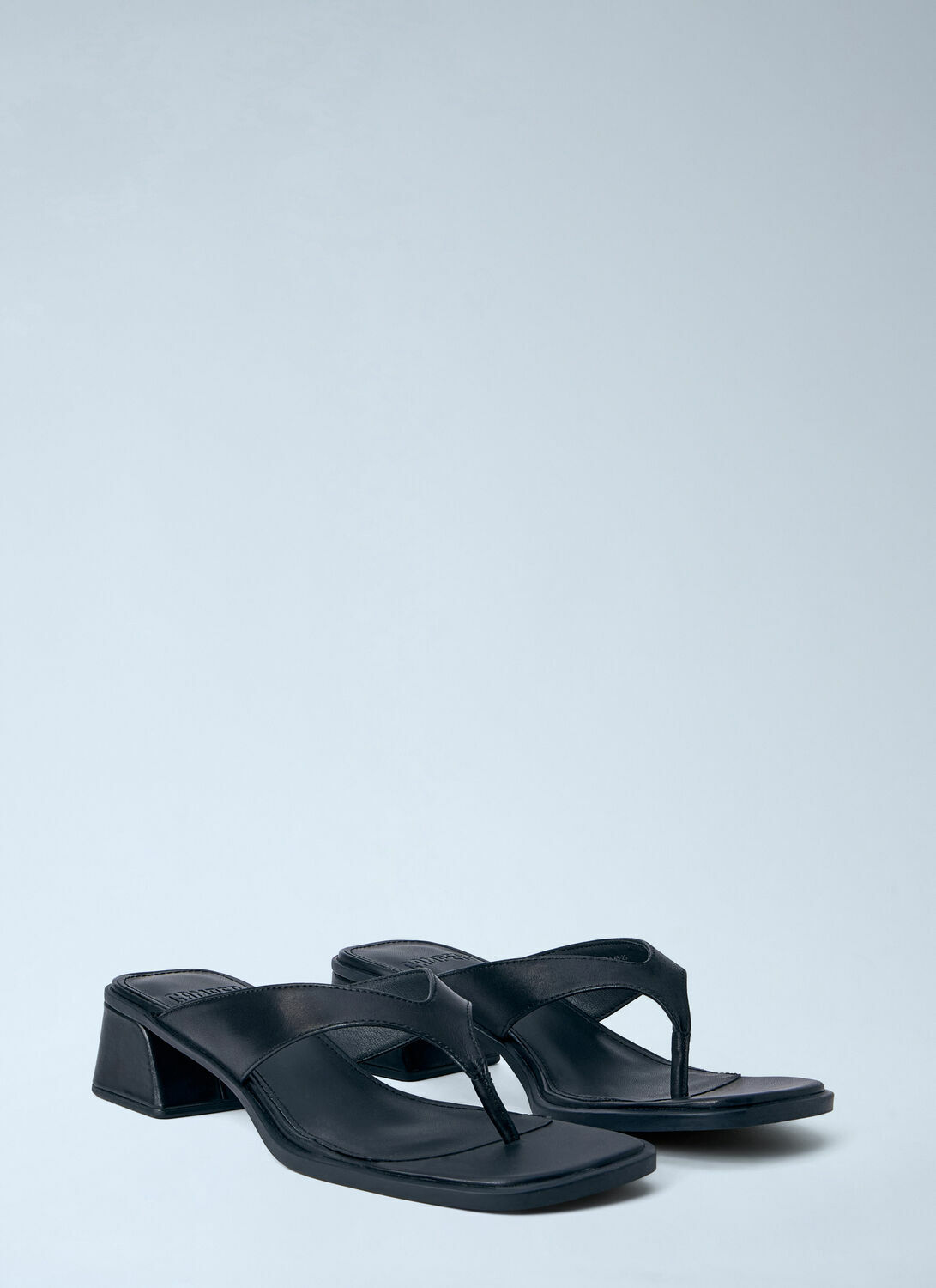 CAMPER Leather Block Heel Sandals