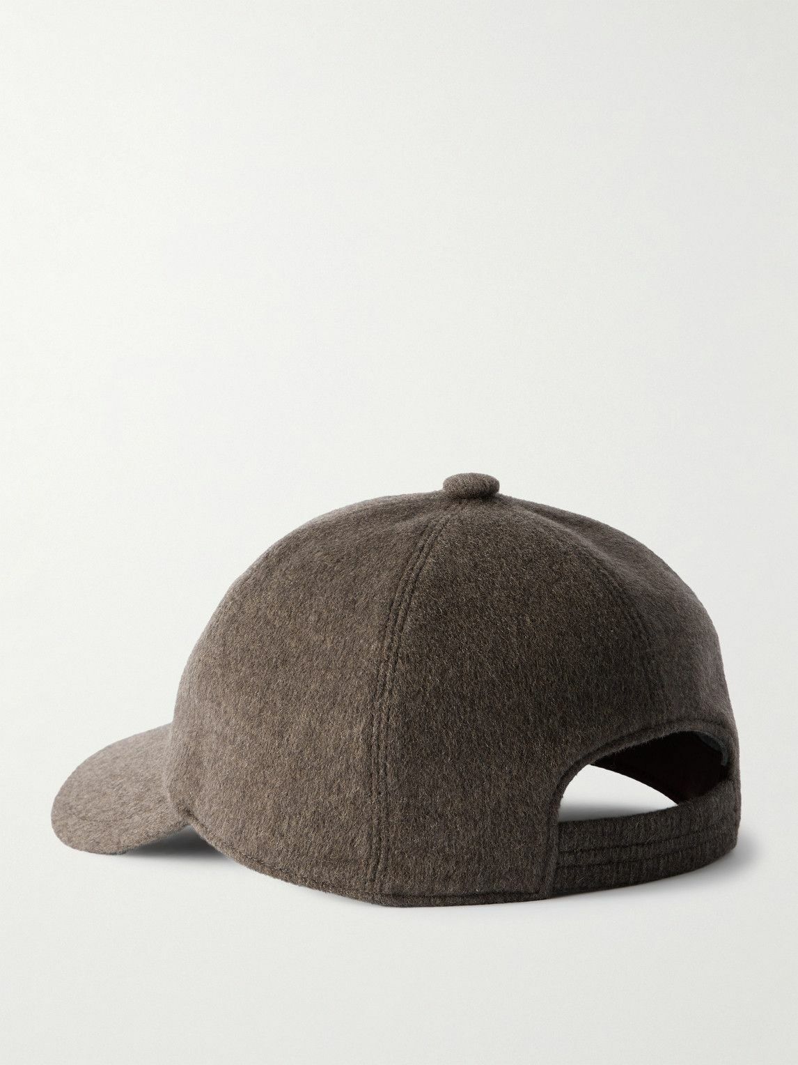 Loro Piana - Logo-Embroidered Storm System® Cashmere Baseball Cap - Neutrals