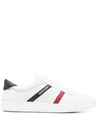 MONCLER - Monaco Low Leather Sneakers