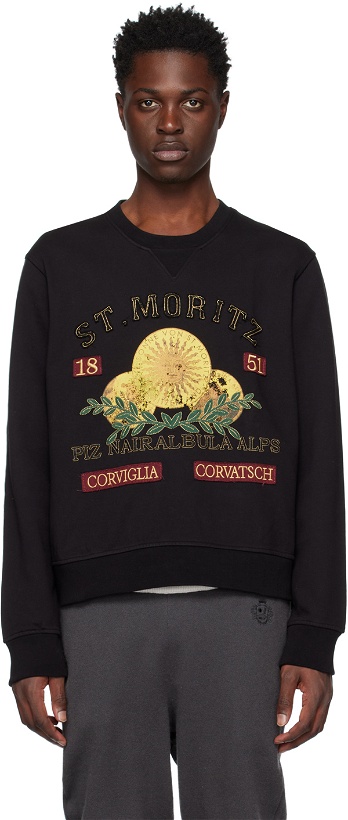 Photo: Bally Black 'St. Moritz' Sweatshirt