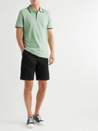 Mr P. - Cotton-Piqué Polo Shirt - Green