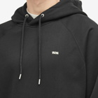 Wood Wood Men's Essential Fred Classic Hoody in Black