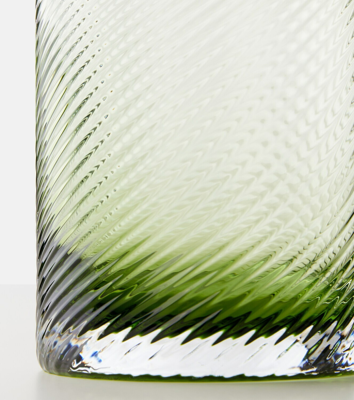 NasonMoretti Borealis glass bottle and tumblers set