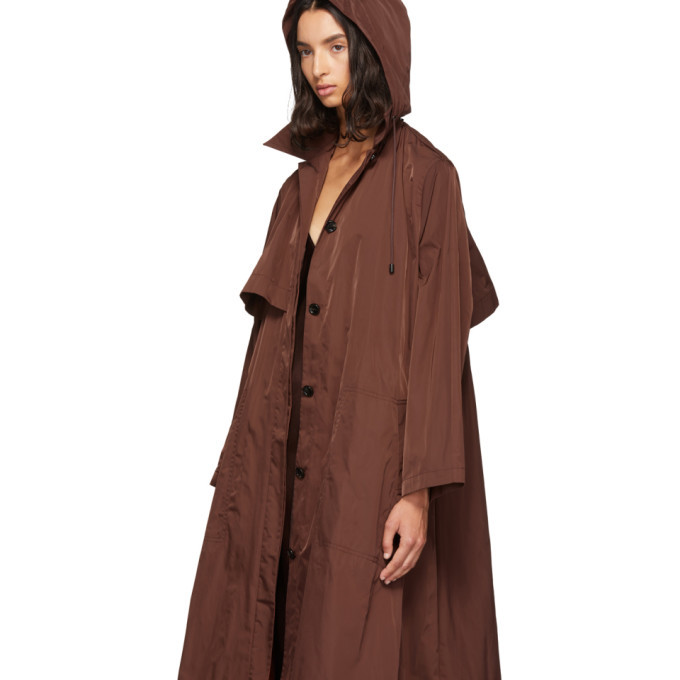 Joseph Burgundy Dublin Trench Coat