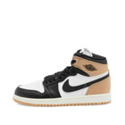 Air Jordan 1 Retro High OG RMST PS Sneakers in Black/Legend Brown/Sail