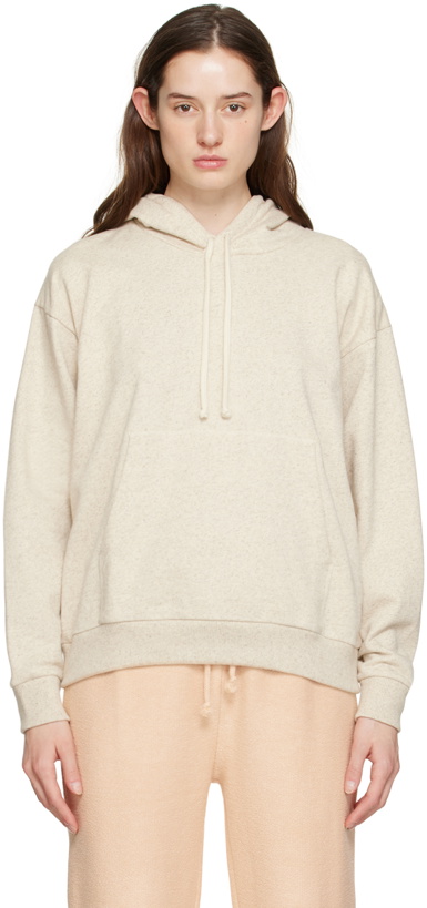 Photo: Baserange Beige Drawstring Hoodie