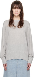 TOTEME Gray Crewneck Sweater