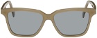 TOTEME Gray 'The Squares' Sunglasses