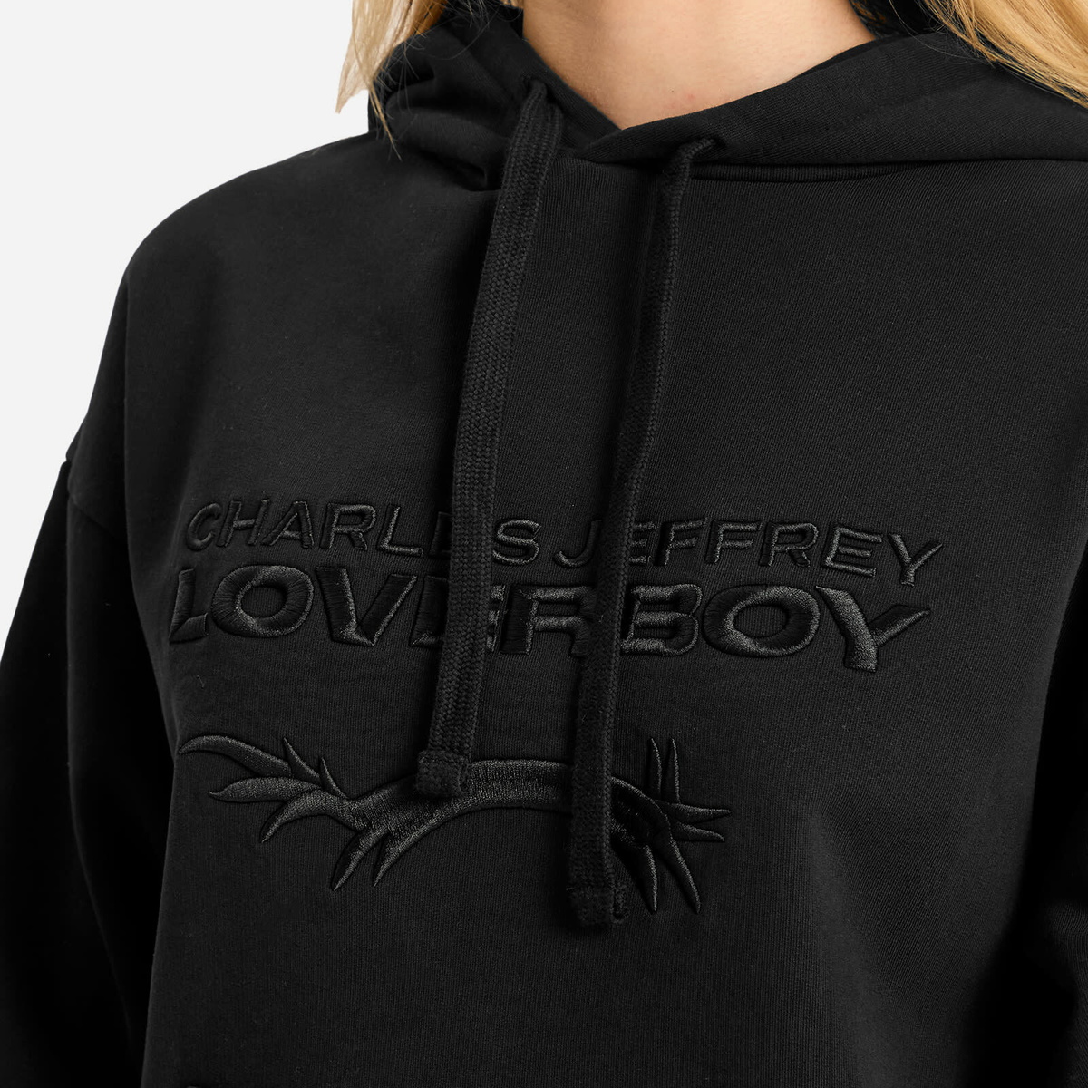 Charles Jeffrey Loverboy Women's Logo Hoody in Black