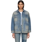 6397 Blue Denim Worker Jacket