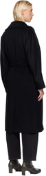 Weekend Max Mara Black Resina Coat