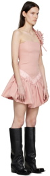 FIDAN NOVRUZOVA Pink Bahar Bow Dress