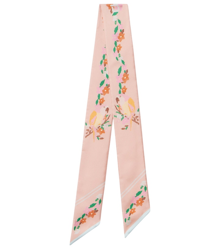 Photo: Chloé Printed silk scarf