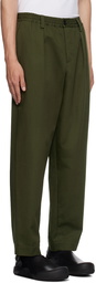 Marni Green Cropped Trousers