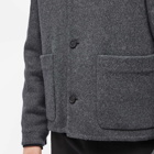 Givenchy Men's Double Face Wool Jacket in Dark Grey
