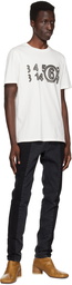 MM6 Maison Margiela Off-White Printed T-Shirt