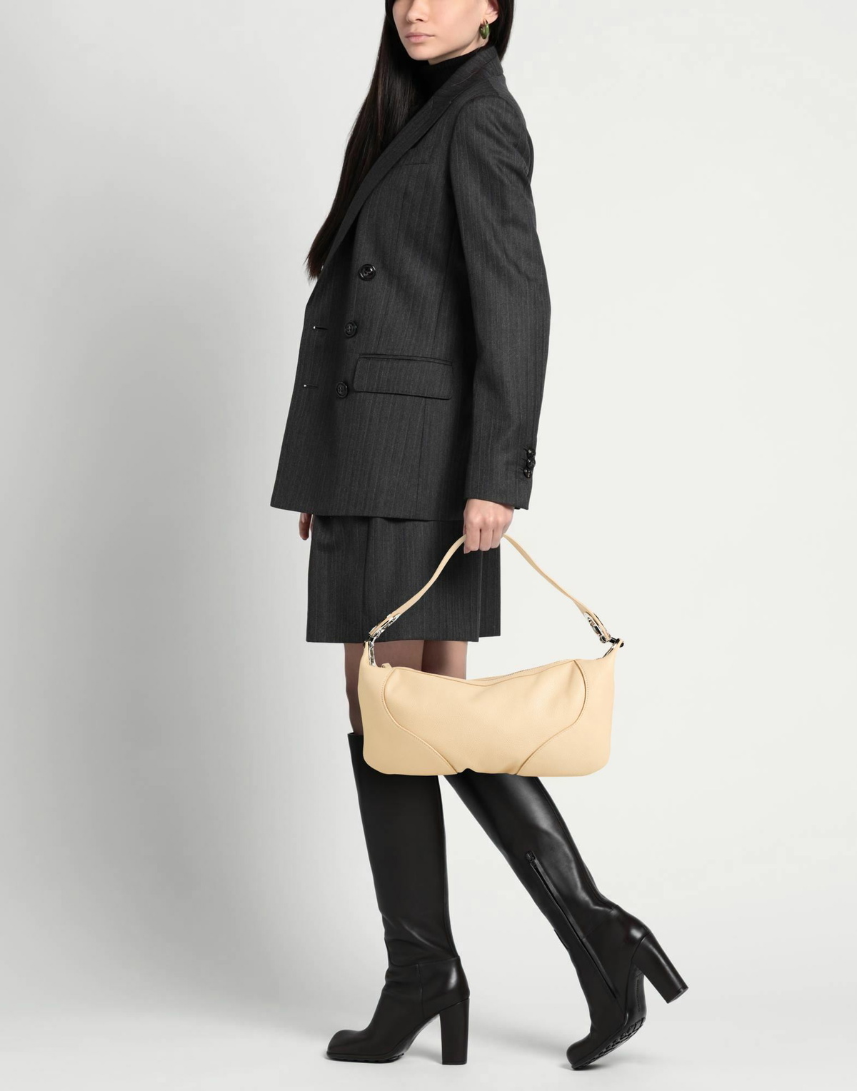 By Far Womens Handbag in Beige