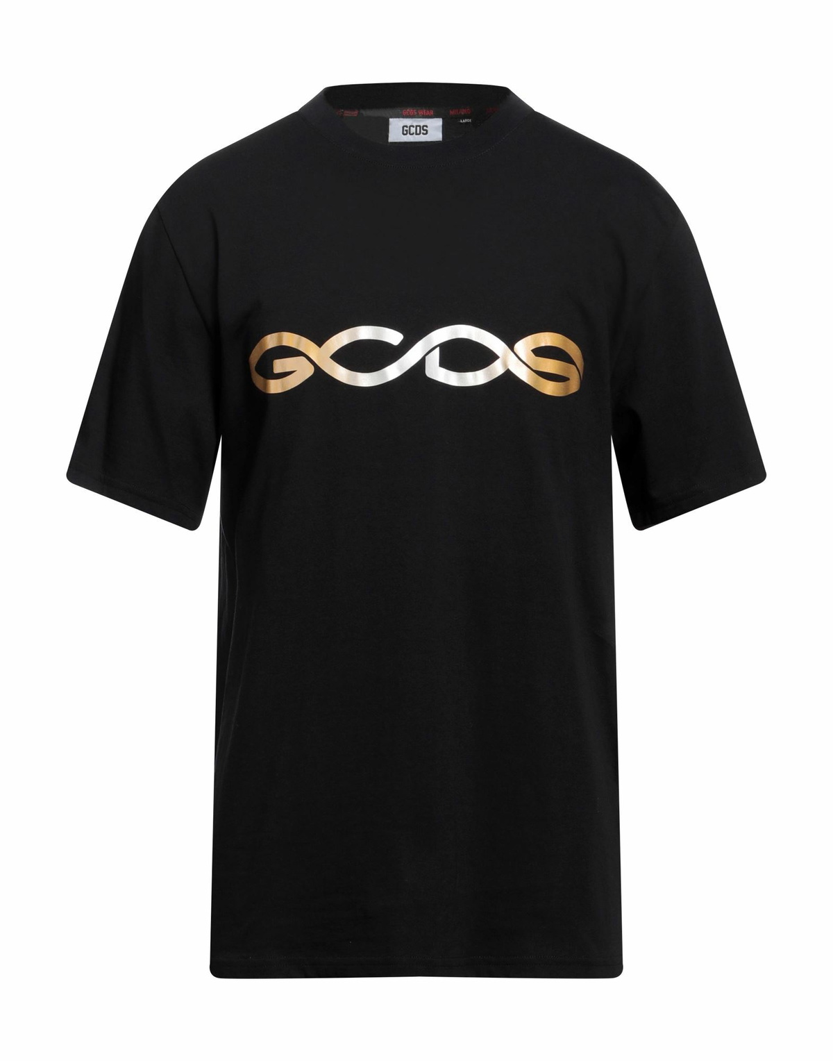 Gcds Mens T-shirt in Black