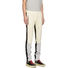 Fear of God White and Grey Motorcross Lounge Pants