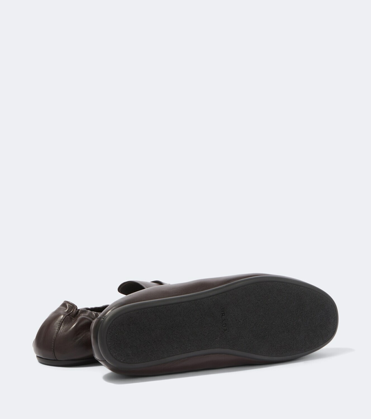 Prada Leather penny loafers
