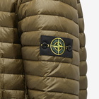 Stone Island Men's Lightweight Hooded Down Jacket in Olive