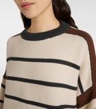 Brunello Cucinelli Striped cotton sweater