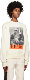Heron Preston White 'Heron' Sweatshirt