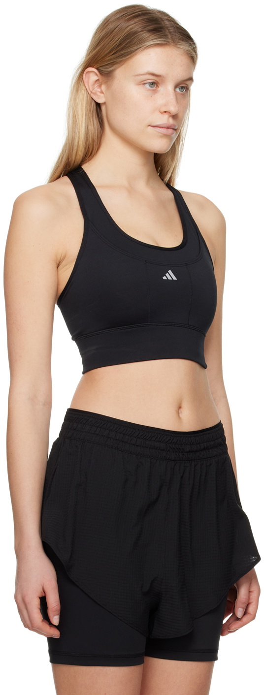 adidas Originals Black Bonded Sport Bra