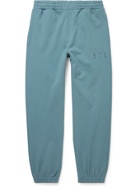 MCQ - Logo-Appliquéd Cotton-Jersey Sweatpants - Blue