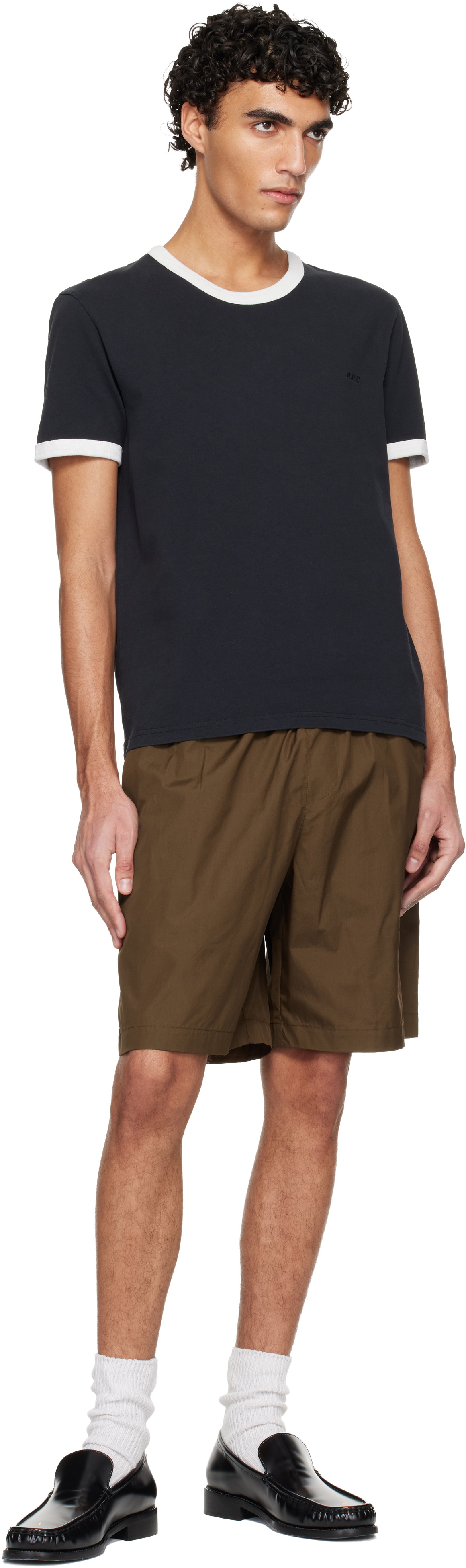 A.P.C. Brown Cohle Shorts