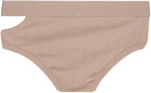 LGN Louis Gabriel Nouchi Beige Cutout Briefs