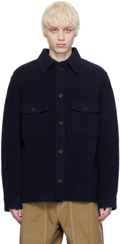 Photo: Isabel Marant Navy Kervon Jacket