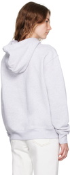 JACQUEMUS Gray Les Classiques 'Le sweatshirt brodé' Hoodie