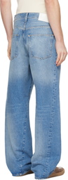 Sunflower Blue Wide Twist Jeans