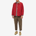 Barbour x NOAH 60/40 Bedale Casual Jacket in Red