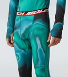 Aztech Mountain Aztech Next To Skin printed leggings