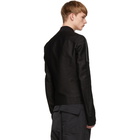 Rick Owens Black Rottersis Bomber Jacket