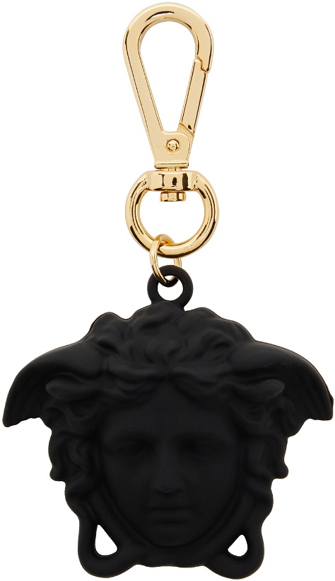 Photo: Versace Black 'La Medusa' Keychain