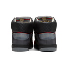 Gucci Black and Red Screener Sneakers