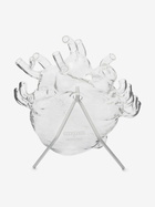 Seletti Clear Love In Bloom Heart Vase