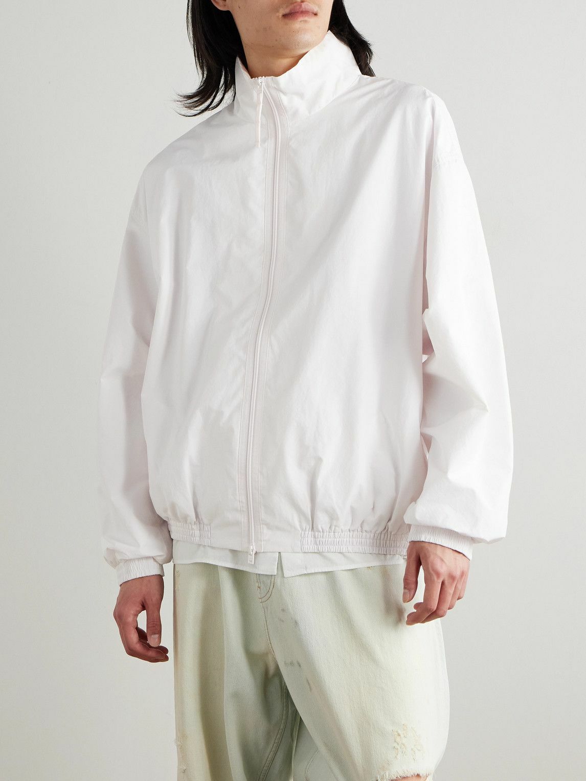 Acne Studios - Olandios Logo-Embroidered Cotton and Nylon-Blend