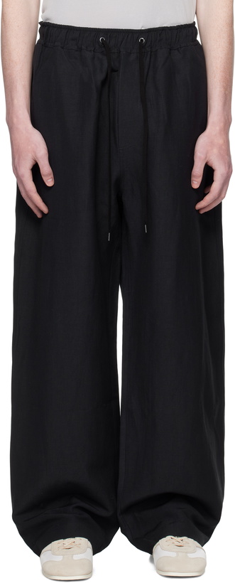 Photo: Studio Nicholson Navy Sonny Trousers