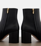 Gianvito Rossi Joelle leather ankle boots