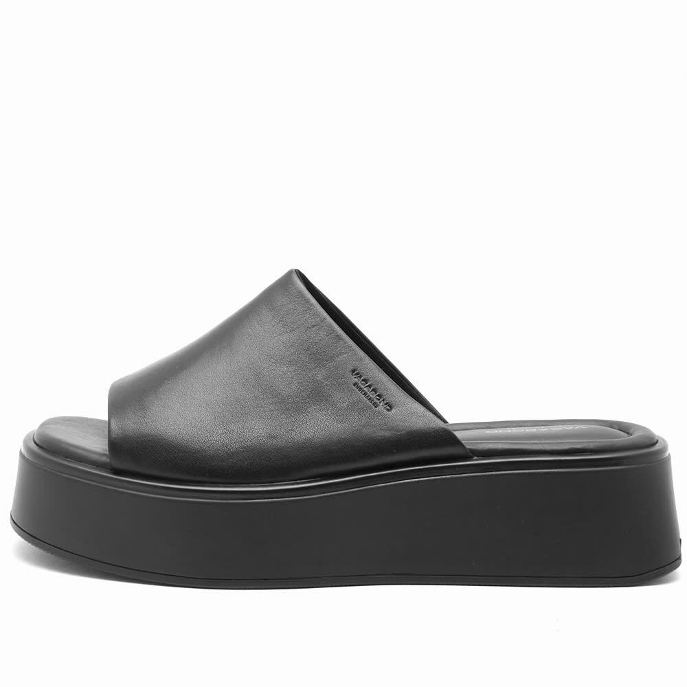 Vagabond Women's Courtney Mule Sandal in Black/Black Vagabond