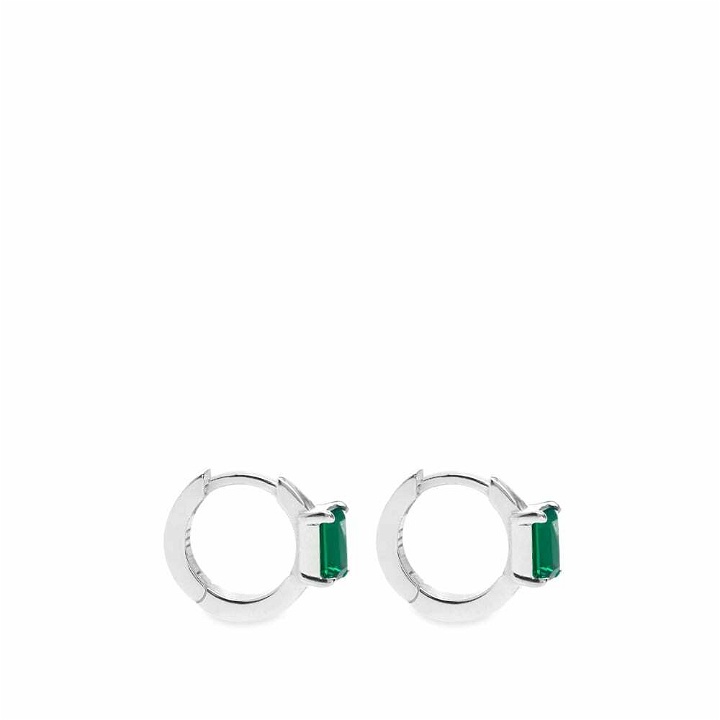 Photo: Hatton Labs Emerald Cut Hoop Earrings