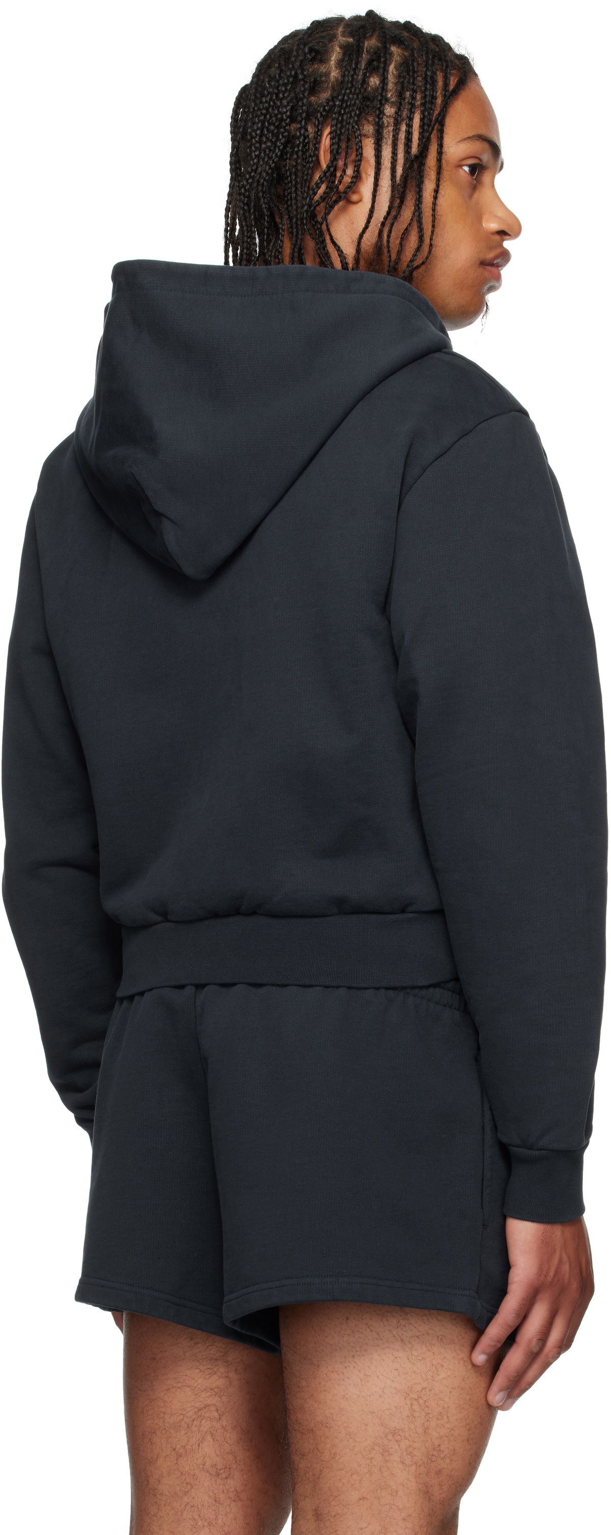ABRA SSENSE Exclusive Navy Building Hoodie