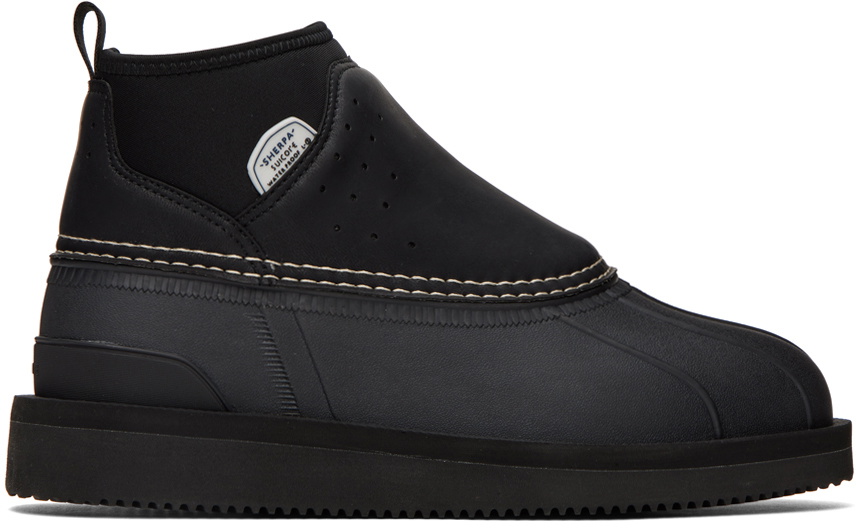 Suicoke Black BEE-wpab Boots