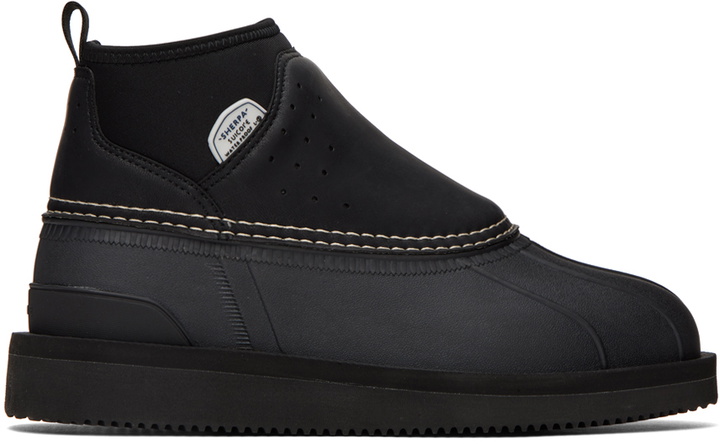Photo: Suicoke Black BEE-wpab Boots
