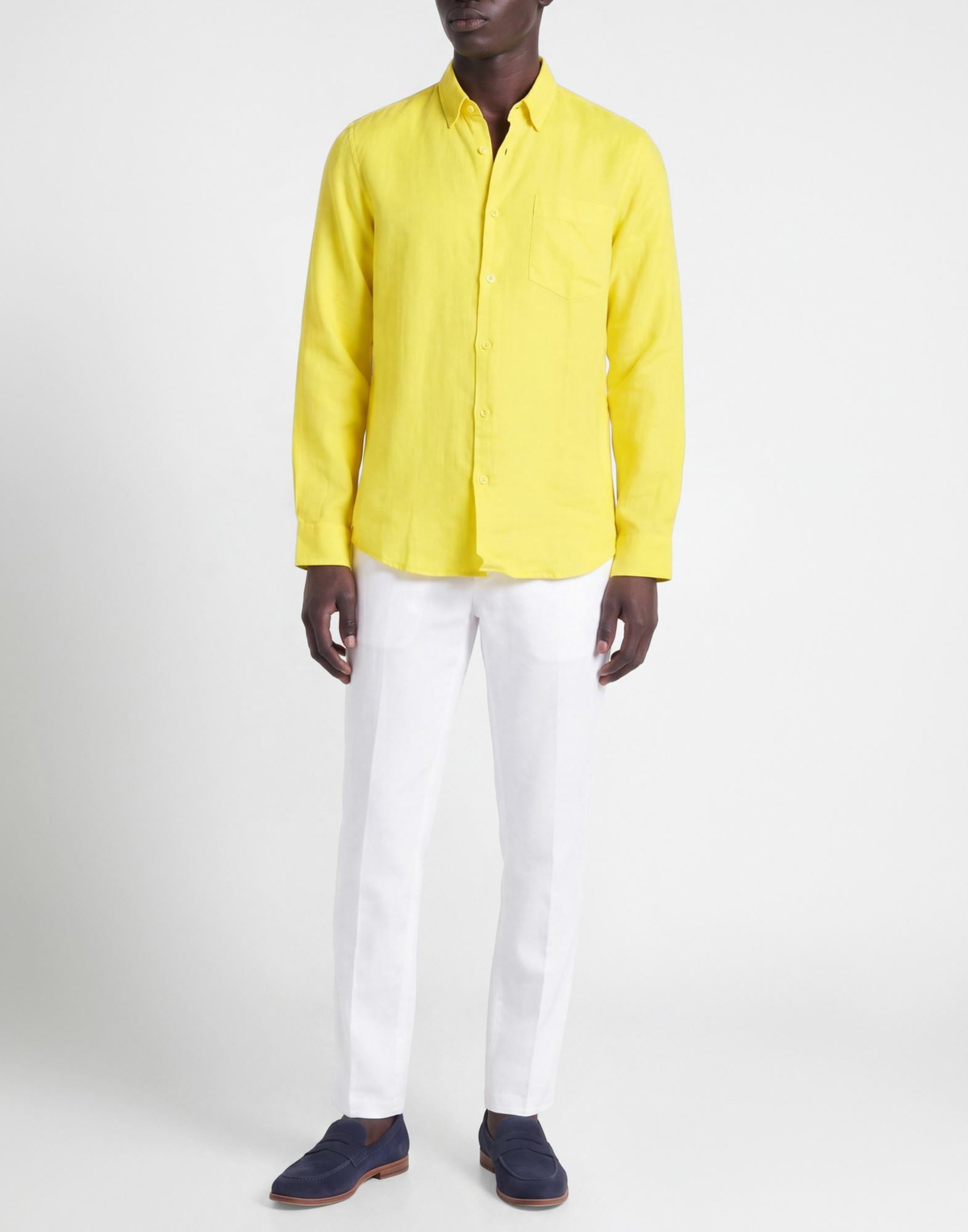 Vilebrequin Mens Shirt in Yellow